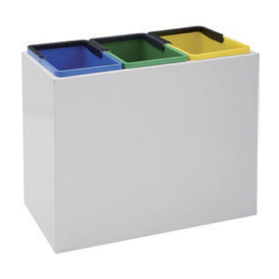 Ecoponto 3 Separadores 10L Pintado Cor